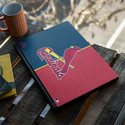 MLB St. Louis Cardinals Split MSI GS65 Stealth Laptop Skin