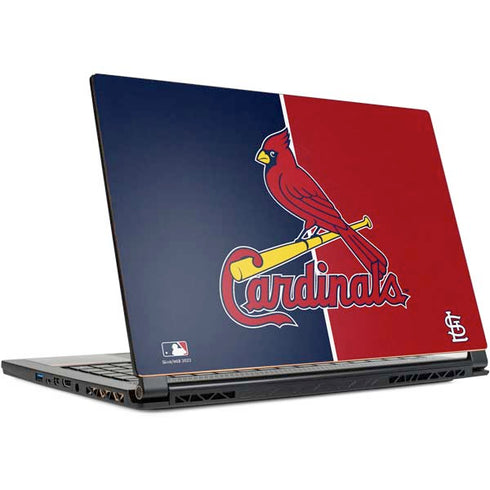 MLB St. Louis Cardinals Split MSI GS65 Stealth Laptop Skin