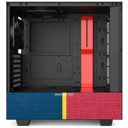 MLB St. Louis Cardinals Split NZXT H510 Compact ATX Mid-Tower Case Skin