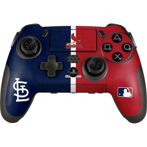 MLB St. Louis Cardinals Split PlayStation Scuf Vantage 2 Controller Skin