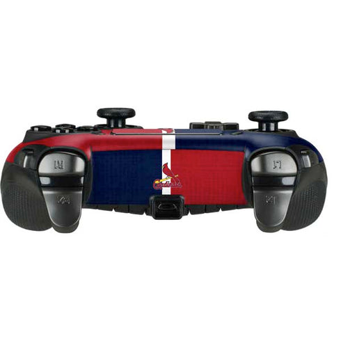 MLB St. Louis Cardinals Split PlayStation Scuf Vantage 2 Controller Skin