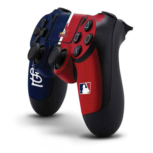 MLB St. Louis Cardinals Split PS4 Controller Skin