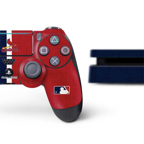 MLB St. Louis Cardinals Split PS4 Slim Bundle Skin
