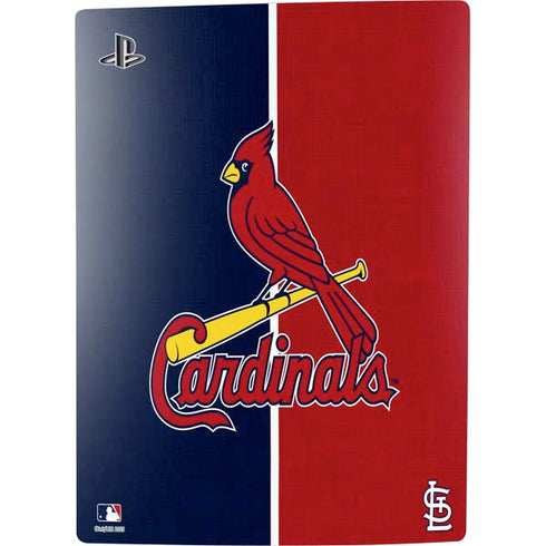 MLB St. Louis Cardinals Split PS5 Bundle Skin