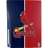 MLB St. Louis Cardinals Split PS5 Console Skin