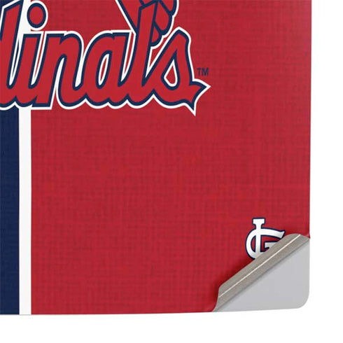 MLB St. Louis Cardinals Split PS5 Slim Digital Edition Console Skin