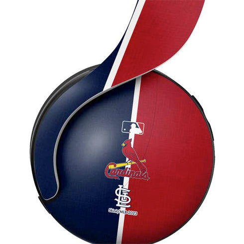 MLB St. Louis Cardinals Split PULSE 3D Wireless Headset for PS5 Skin