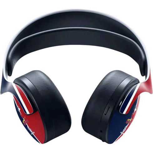 MLB St. Louis Cardinals Split PULSE 3D Wireless Headset for PS5 Skin