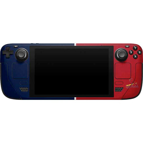 MLB St. Louis Cardinals Split Steam Deck Handheld Gaming Computer Skin