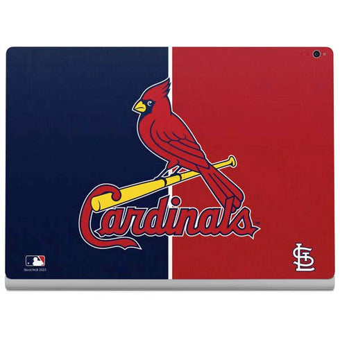 MLB St. Louis Cardinals Split Surface Book 2 15in Skin