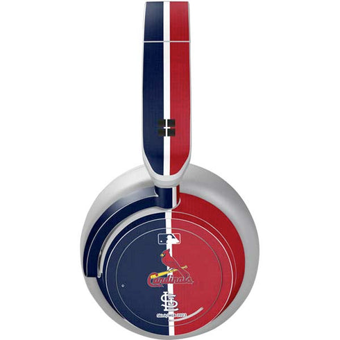 MLB St. Louis Cardinals Split Surface Headphones Skin