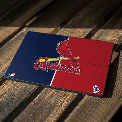 MLB St. Louis Cardinals Split Surface Pro 6 Skin