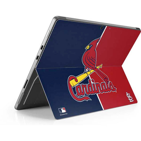 MLB St. Louis Cardinals Split Surface Pro 8 Skin