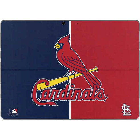 MLB St. Louis Cardinals Split Surface Pro 9 Skin