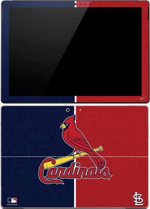 MLB St. Louis Cardinals Split Surface Pro (2017) Skin
