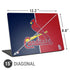 MLB St. Louis Cardinals Split Universal Laptop 15in (12.2 x 8.8in) Skin