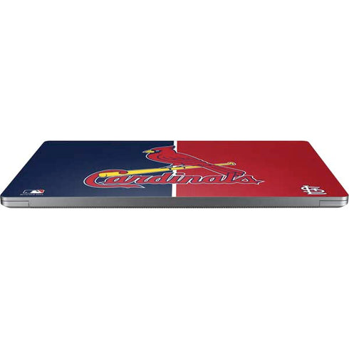 MLB St. Louis Cardinals Split Universal Laptop 15in (12.2 x 8.8in) Skin
