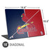 MLB St. Louis Cardinals Split Universal Laptop 18in (14.6 x 10.6in) Skin