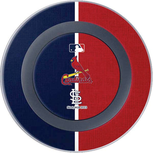 MLB St. Louis Cardinals Split Wireless Charger Skin