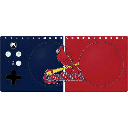 MLB St. Louis Cardinals Split Xbox Adaptive Controller Skin