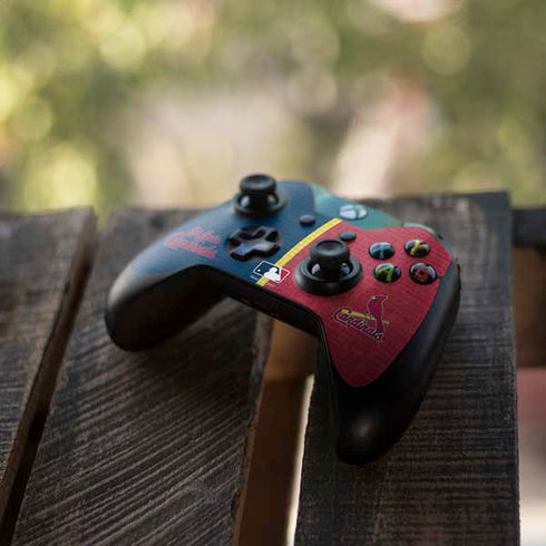 MLB St. Louis Cardinals Split Xbox One Controller Skin
