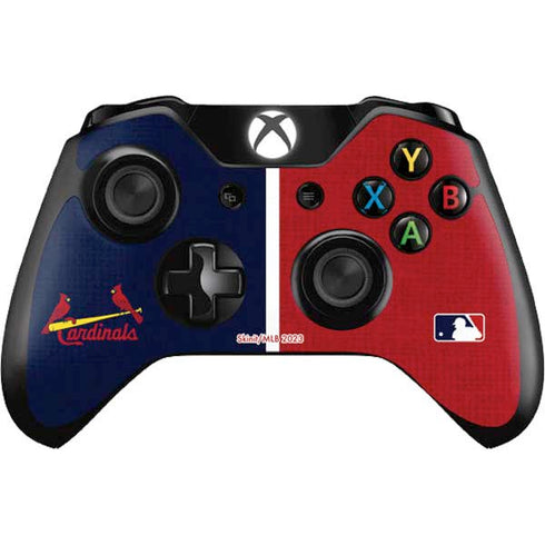 MLB St. Louis Cardinals Split Xbox One Controller Skin