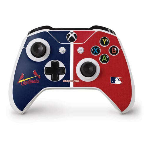 MLB St. Louis Cardinals Split Xbox One S Controller Skin