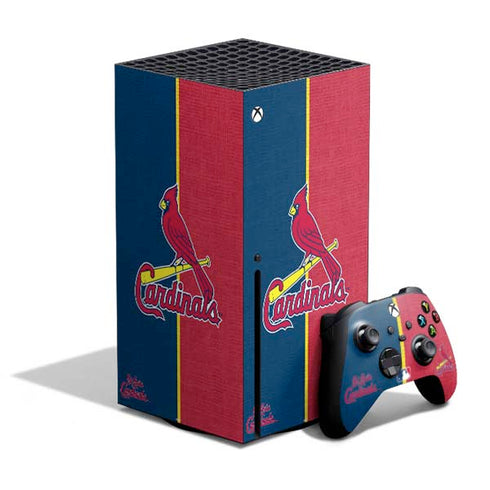 MLB St. Louis Cardinals Split Xbox Series X Bundle Skin