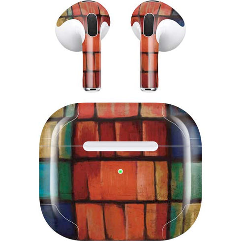 Stained Glass Apple AirPods (3rd Gen 2021) Skin