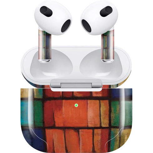 Stained Glass Apple AirPods (3rd Gen 2021) Skin