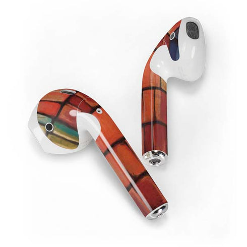 Stained Glass Apple AirPods Skin