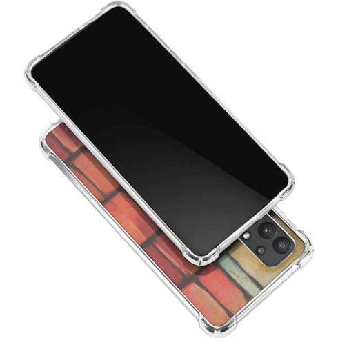 Stained Glass Galaxy A32 5G Clear Case
