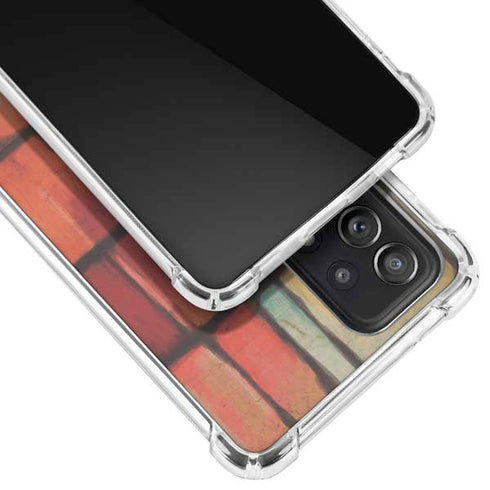 Stained Glass Galaxy A52 5G Clear Case