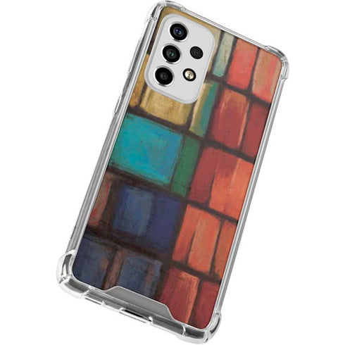 Stained Glass Galaxy A53 5G Clear Case
