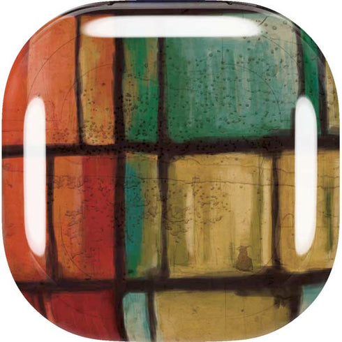 Stained Glass Galaxy Buds Live Skin