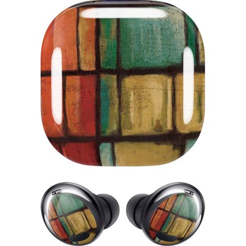Stained Glass Galaxy Buds Pro Skin