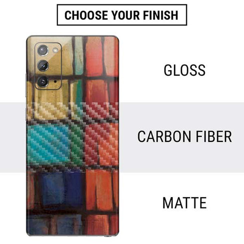 Stained Glass Galaxy Note20 5G Skin