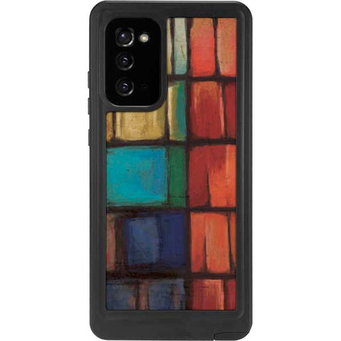 Stained Glass Galaxy Note20 5G Waterproof Case