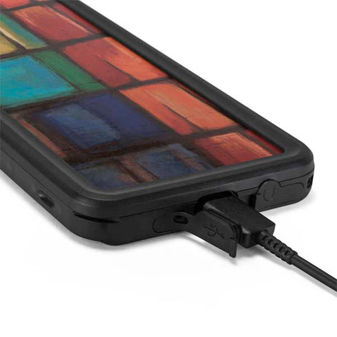 Stained Glass Galaxy S20 Plus Waterproof Case