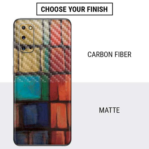 Stained Glass Galaxy S20 Skin