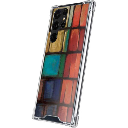 Stained Glass Galaxy S22 Ultra Clear Case