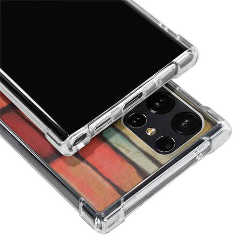 Stained Glass Galaxy S22 Ultra Clear Case