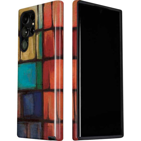 Stained Glass Galaxy S22 Ultra Pro Case