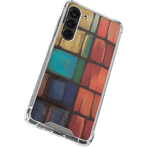 Stained Glass Galaxy S23 Plus Clear Case