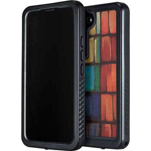 Stained Glass Galaxy S23 Waterproof Case