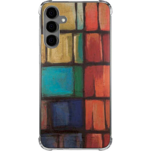Stained Glass Galaxy S24 Plus Clear Case