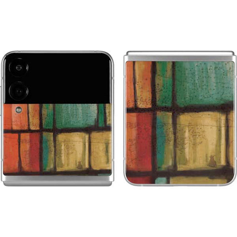 Stained Glass Galaxy Z Flip4 5G Skin