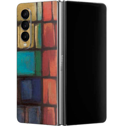 Stained Glass Galaxy Z Fold4 5G Skin