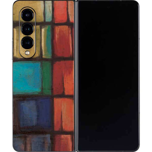 Stained Glass Galaxy Z Fold4 5G Skin