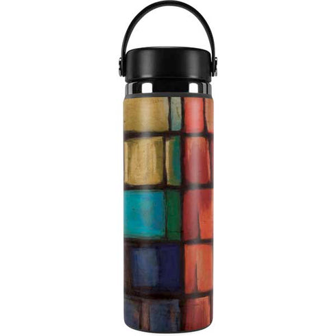 Stained Glass Hydro Flask 20oz Wide Mouth Skin